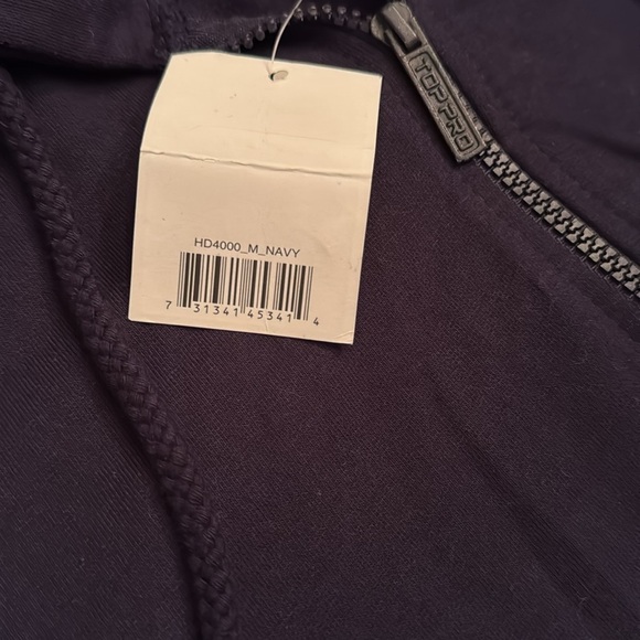 Top Pro mens full zip hoodie NWT M - Picture 7 of 8